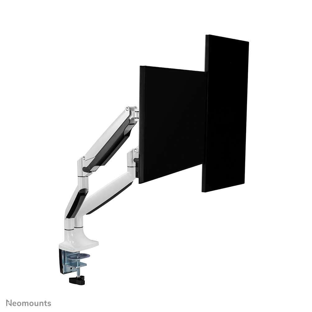 Neomounts NM-D750DWHITE Braccio per monitor 10-32" - molla a gas